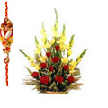 Flowers to Chennai : Send Rakhi Flowers to Chennai