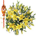 Send Flowers to Chennai : Rakhi Flowers to Chennai