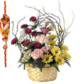 Flowers to Chennai : Send Rakhi Flowers to Chennai